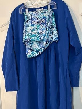 2 Piece Abaya & Scarf Set